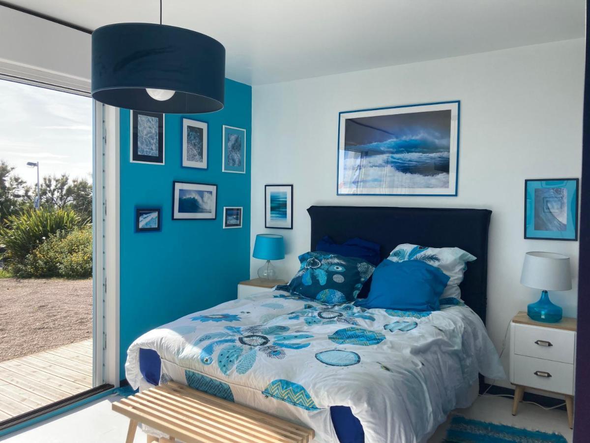 La Maison Bleue-Sciotot-Les Pieux ภายนอก รูปภาพ